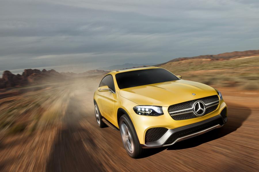  Mercedes-Benz GLC Coupe Concept 2015 года  (фото 7 из 16)